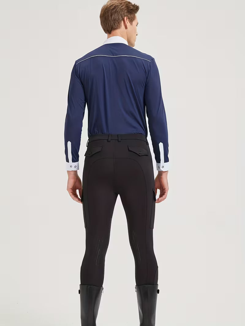 EquiptSport Men's Equestrian Polo Shirt